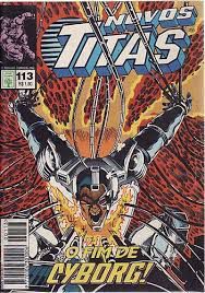 Gibi os Novos Titãs Nº 113 - Formatinho Autor o Fim de Cyborg! (1995) [usado]