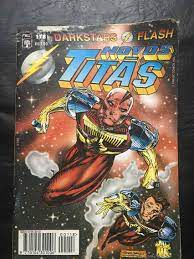 Gibi os Novos Titãs Nº 118 - Formatinho Autor Darkstars - Flash (1996) [usado]