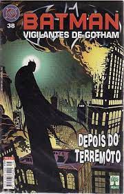 Gibi Batman Vigilantes de Gotham Nº 38 - Formatinho Autor Depois do Terremoto (1999) [usado]