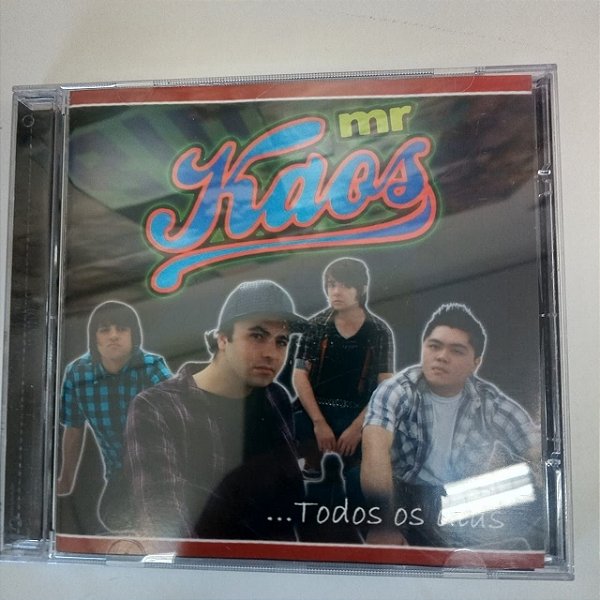 Cd Mr. Kaos - Todos os Dias Interprete Mr. Kaos [usado]