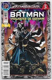 Gibi Batman Vigilantes de Gotham Nº 18 - Formatinho Autor Contágio 3 (1998) [usado]