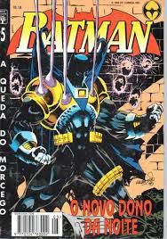 Gibi Batman Nº 05 - a Queda do Morcego - Formatinho Autor o Novo Dono da Noite (1995) [usado]