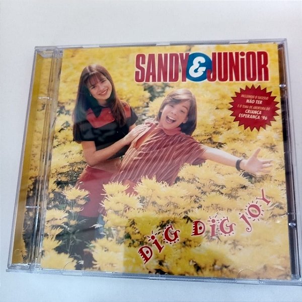 Cd Sandy e Jnuior - Dig Dig Joy Interprete Sandy e Junior [usado]
