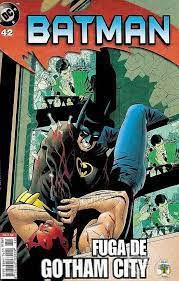 Gibi Batman Nº 42 - Formatinho Autor Fuga em Gotham City (2000) [usado]