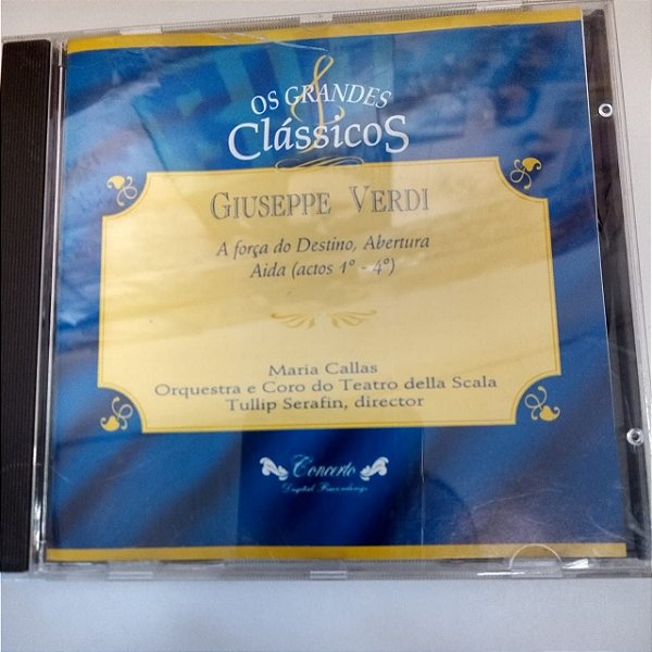 Cd Giusepe Verdi - a Força do Destino Interprete Orquestra e Coro do Teatro Della Scala Tullip Serafin , Director (1995) [usado]
