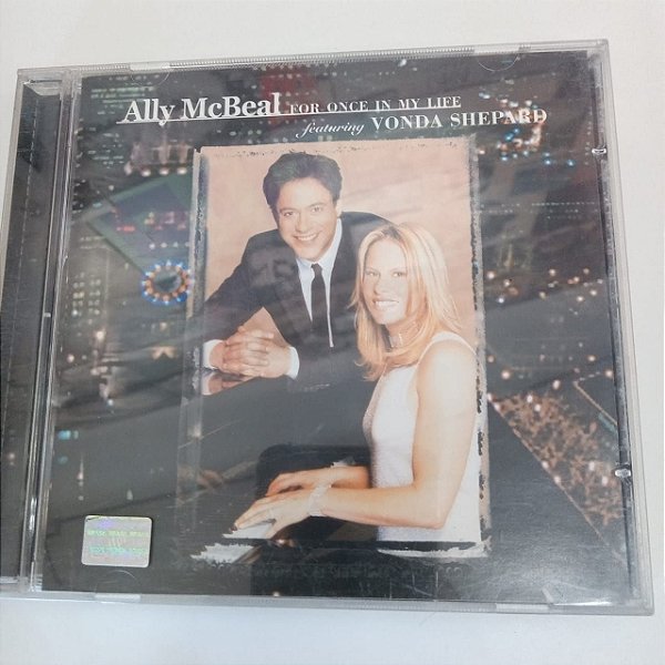 Cd Ally Mcbeal - For Once In My Life /von da Chepard Interprete Ally Mcbeal /vonda Shepard (2001) [usado]