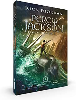 Livro Percy Jackson e os Olimpianos Livro um - o Ladrão de Raios Autor Riordan, Rick (2014) [usado]