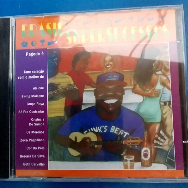 Cd Brasil Super Sucessos - Pagode 4 Interprete Pagode 4 - Varios Artistas [usado]