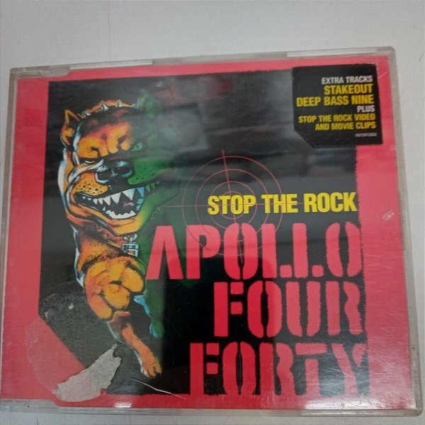 Cd Stop The Rock - Apollo Four Forty Interprete Apollo Four Forty (1999) [usado]