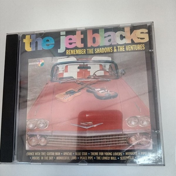 Cd The Jet Blacks - Remenber The Shadows e The Ventures Interprete The Jet Blacks [usado]