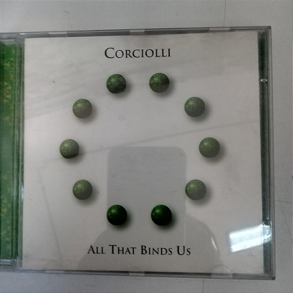 Cd Corciolli - All That Binds Us Interprete Corciolli [usado]