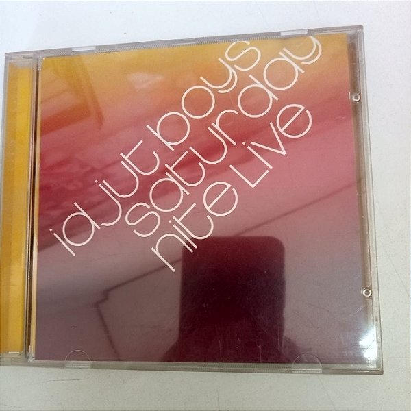Cd Id Jut Boys - Saturday Nite Live Interprete Id Jut Boys (2000) [usado]
