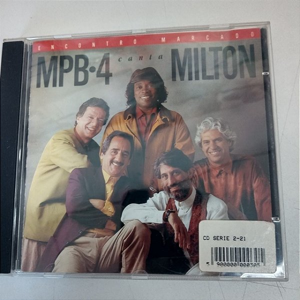 Cd Mpb 4 - Canta Milton / Encontro Marcado Interprete Mpb4 [usado]