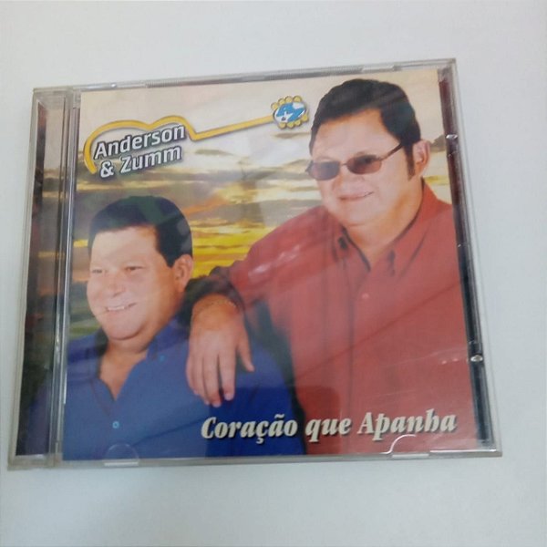 Cd Anderson e Zumm - Coração que Apanha Interprete Anderson e Zumm [usado]