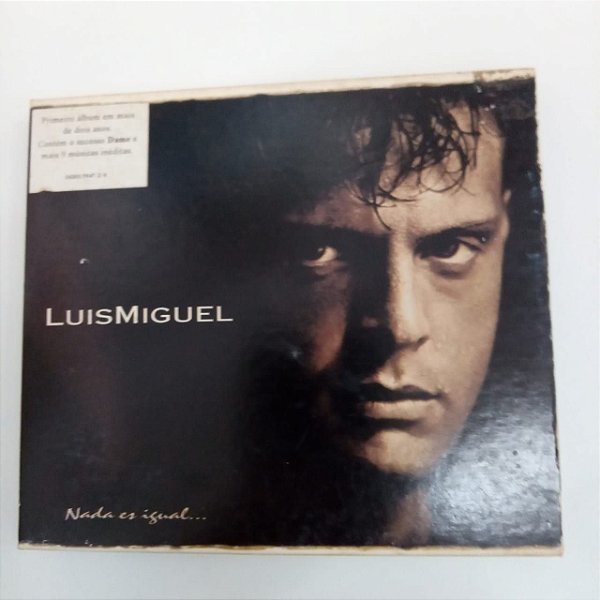 Cd Luis Miguel - Nada Es Igual Interprete Luis Miguel (1986) [usado]