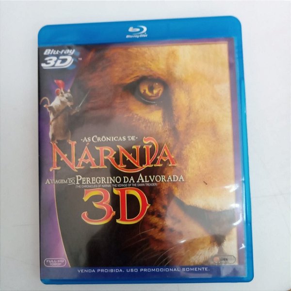 Dvd as Crônicas de Narnia - a Viagem do Perigrino da Alvorada Dvd Blu-ray Editora Michael Apted [usado]