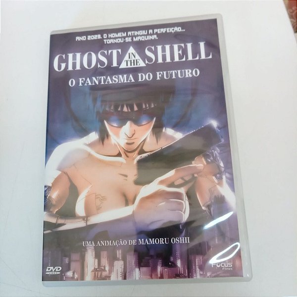 Dvd o Fantasma do Futuro - Ano 2029 o Homem Atingiu a Perfeição e Toprnou Se Maquina Editora Mamoru Oshi [usado]