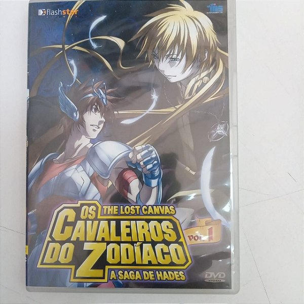 Dvd os Cavaleiros dos Zodíaco - a Saga de Hades Vol.1 Editora Osamu Nabeshma [usado]