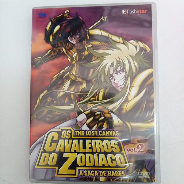 Dvd os Cavaleiros do Zodíacos - a Saga Hades Vol.2 Editora Osamu Nabeshama [usado]