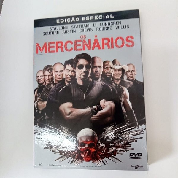 Dvd os Mercenários Editora California Filems [usado]