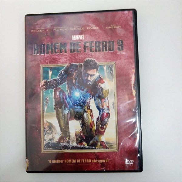 Dvd Homem de Ferro 3 - o Melhor Homem de Ferro até Agora Editora Marvel [usado]