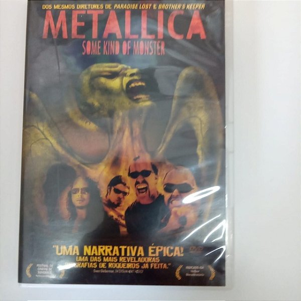 Dvd Metalica - Some Kind Of Monster /uma das Mais Biografias de Roqueiros Ja Feita R Editora Joe Berlinger /;bruce Snofsky [usado]