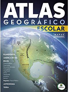 Livro Atlas Geográfico Escolar (mapas Atualizados) Autor Desconhecido [seminovo]