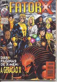 Gibi Fator X Nº 1 Autor das Páginas de X-men: Geração X (1997) [usado]
