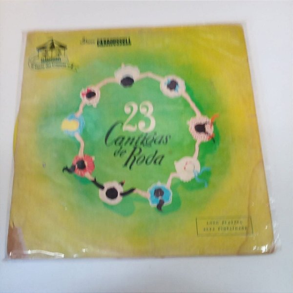 Disco de Vinil Cantigas de Roda N. 1 Interprete Alberto Lazoli e Outros [usado]