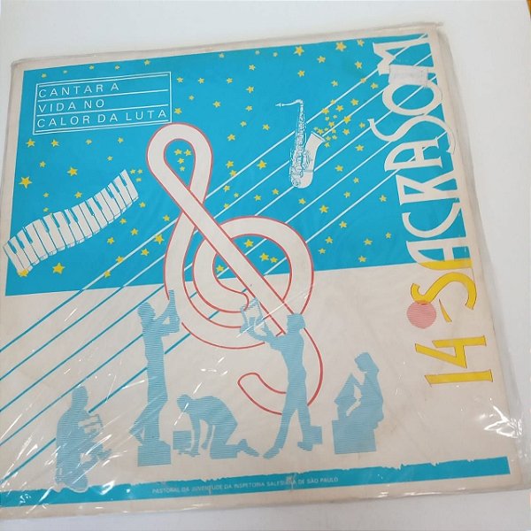 Disco de Vinil Cantar a Vida no Calor da Luta Interprete Varios Artistas (1991) [usado]