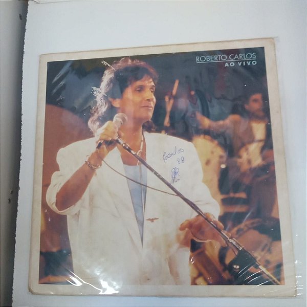 Disco de Vinil Roberto Carlos ao Vivo - 1988 Interprete Roberto Carlos (1988) [usado]