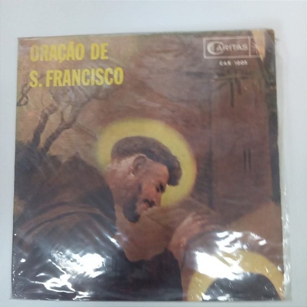 Disco de Vinil a Oração de São Francisco - José Gomes Interprete José Gomes [usado]