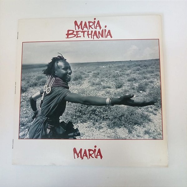 Disco de Vinil Maria Bethãnia - Maria Interprete Maria Bethânia (1988) [usado]