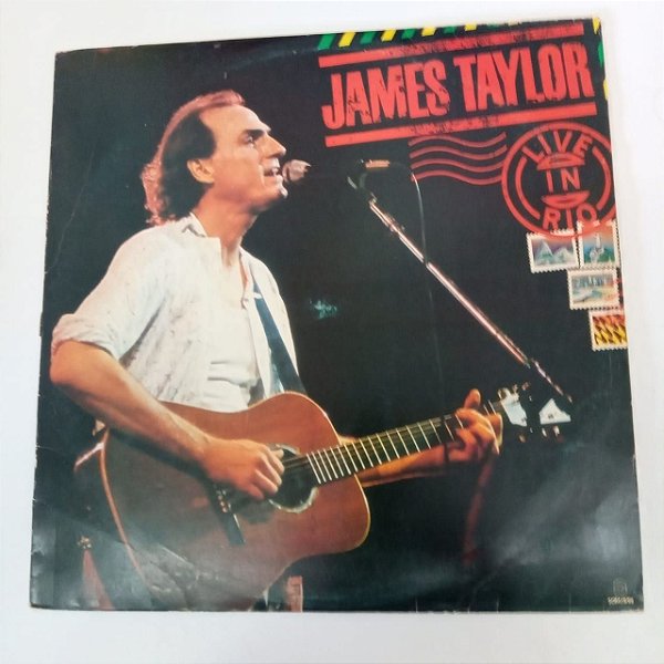 Disco de Vinil James Taylor - Live In Rio Interprete James Taylor (1986) [usado]