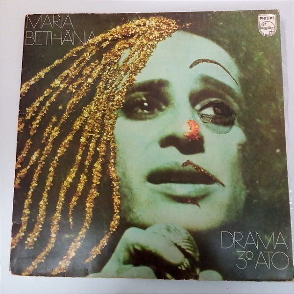 Disco de Vinil Maria Bethânia - Drama Terceira Ato Interprete Maria Bethãnia [usado]