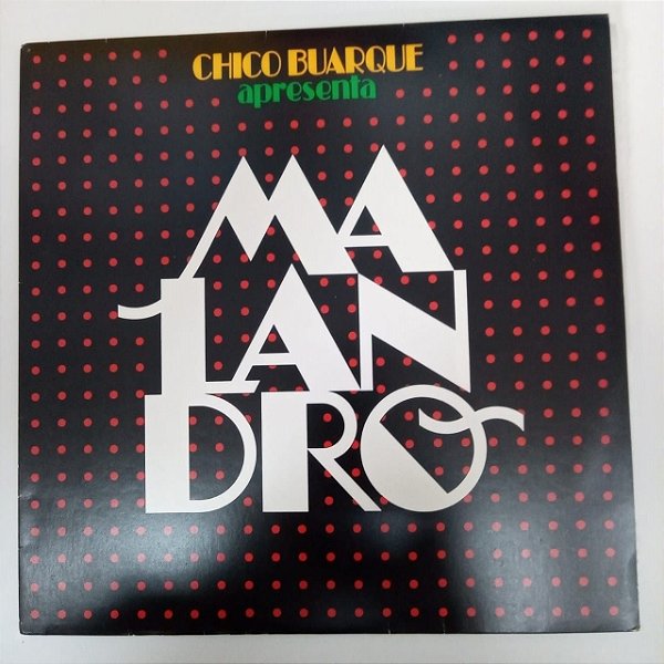 Disco de Vinil Chico Buarque Apresenta Malandro Interprete Chico Buarque (1985) [usado]
