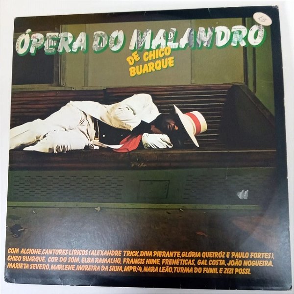 Disco de Vinil Chico Buarque - Ópera do Malandro Interprete Chico Buaque (1979) [usado]