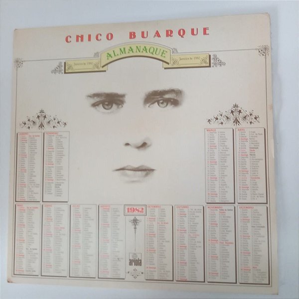 Disco de Vinil Chico Buarque - Almanaque Interprete Chico Buarque [usado]