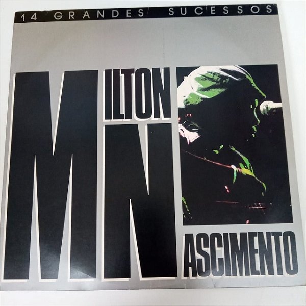 Disco de Vinil Milton Nascimento - 14 Sucessos Interprete Milton Nascimento (1989) [usado]