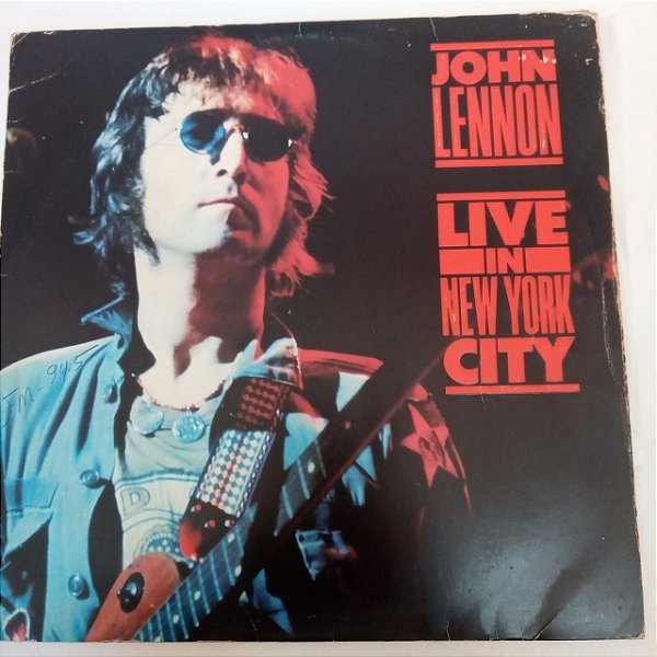Disco de Vinil John Lenon - Live In New York City Interprete John Lenon (1986) [usado]