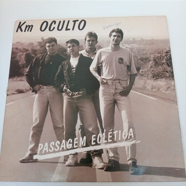 Disco de Vinil Km Oculto - Passagem Eclética Interprete Km Oculto (1993) [usado]