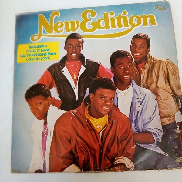 Disco de Vinil New Edition - Cool Int Now Interprete New Edition (1984) [usado]