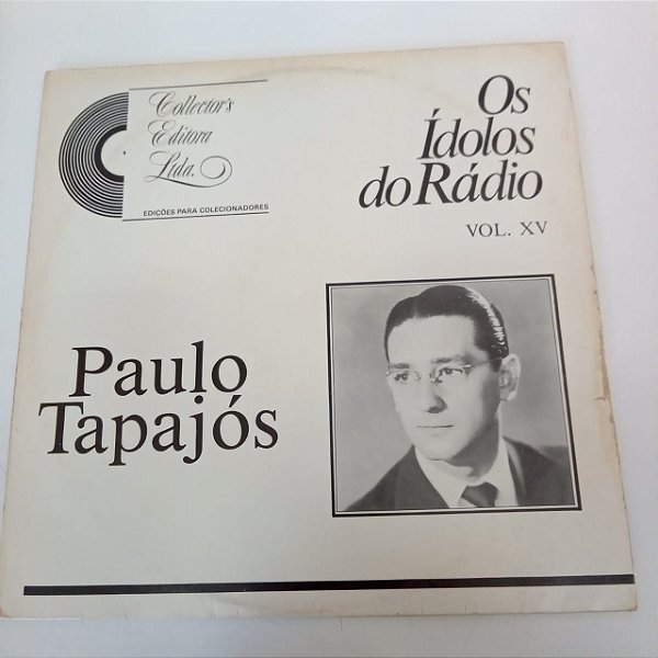Disco de Vinil os Idolos do Mradio Vol. 4 Interprete Paulo Tabajos e Convidados (1988) [usado]