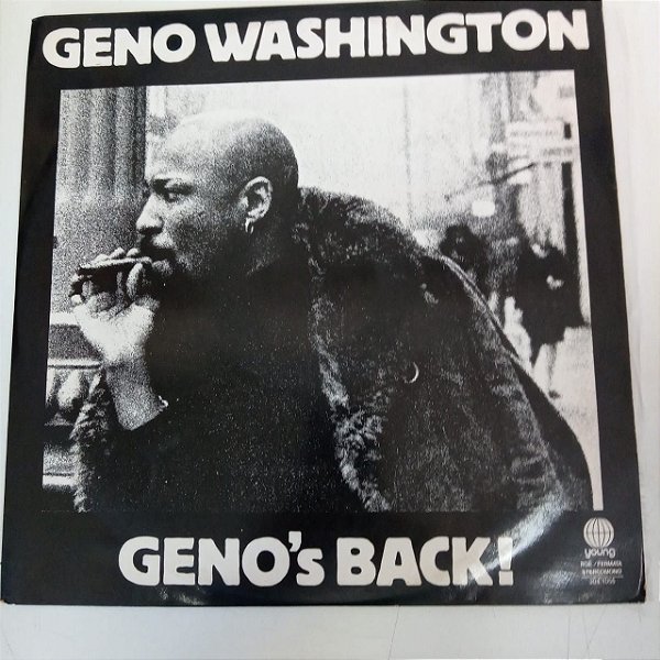 Disco de Vinil Geno Washibngton - Geno´s Back ! Interprete Geno´s Back (1976) [usado]