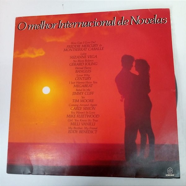 Disco de Vinil o Melhor Internacional de Novelas Interprete Varios Artistas (1982) [usado]