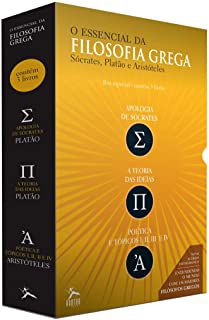Livro o Essencial da Filosofia Grega - Box 3 Volumes Autor Sócrates Platão e Aristóteles (2013) [usado]