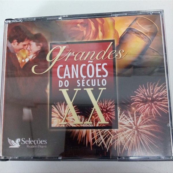 Cd Grandes Canções do Século Xx - 5 Cds /seleções Interprete Varios Artistas [usado]