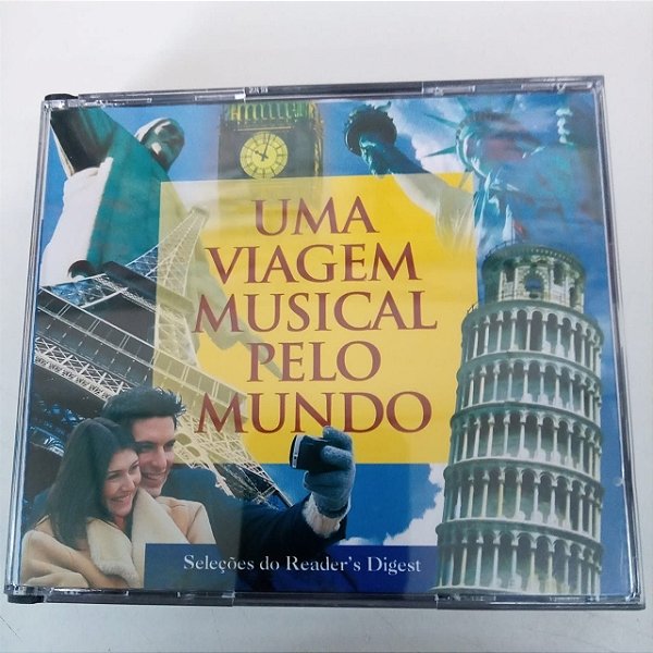 Cd um Viagem Musical pelo Mundo - 5 Cds/ Seleções Interprete Varios Artistas de Varios Países [usado]