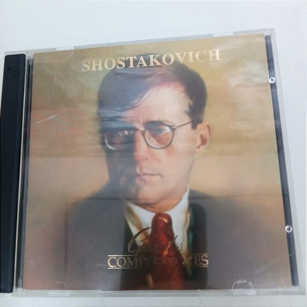 Cd Shostakovich - Grandes Compositores - 2 Cds Interprete Dmitri Shostakovich (1992) [usado]