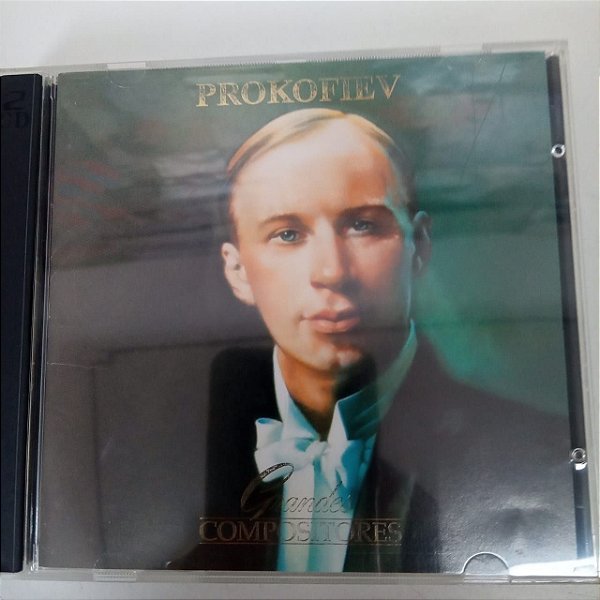 Cd Prokofiev - Grandes Compositores - 2 Cds Interprete Dergei Prokofiev (1990) [usado]